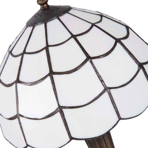 Stolná lampa Tiffany - Ø 25*43 cm / E27/max 1*40W - Clayre & Eef