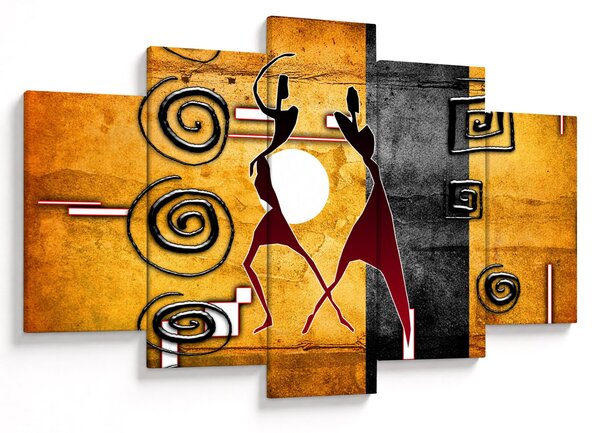 Obraz - Staroveká maľba (150x105 cm)