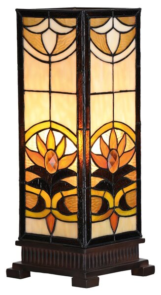 Tiffany lampa Fleur - 18 * 45 cm 1x E27 / Max 60W - Clayre & Eef