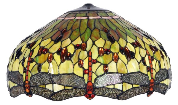 Tienidlo Tiffany Dragonfly green - Ø 51 cm - Clayre & Eef
