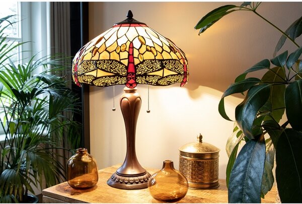 Tienidlo Tiffany Dragonfly - Ø 40 cm - Clayre & Eef
