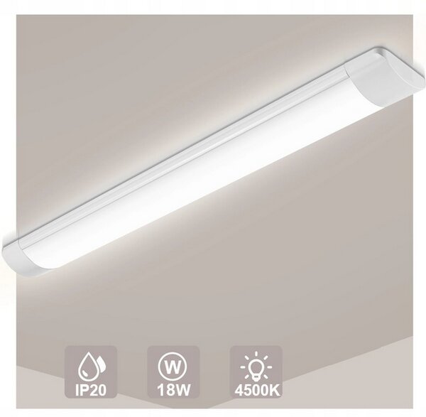 BERGE LED panel MARS - svietidlo - 60cm - 18W - 230V - 1800Lm - CCD - neutrálna biela