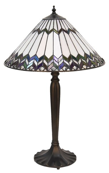 Tiffany stolná lampa Femme - Ø 40 * 62 cm - Clayre & Eef