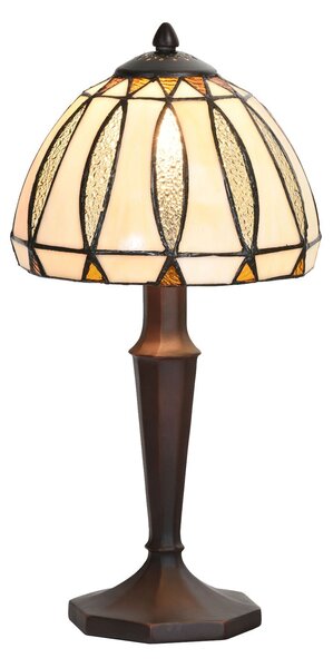 Stolná lampa Tiffany Oneida - Ø 19 * 40 cm E14 / 40W - Clayre & Eef