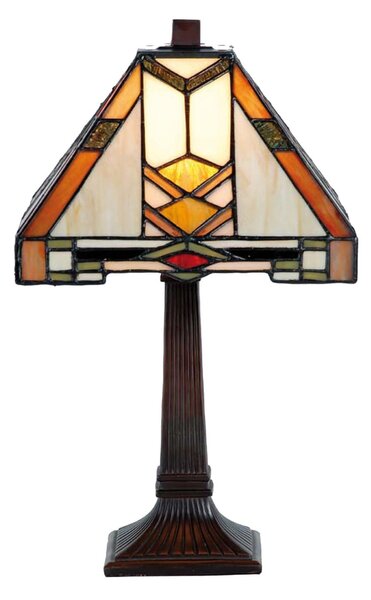 Stolná lampa Tiffany Arrow - 22 * 22 * 38 cm 1x E14 / Max 40W - Clayre & Eef