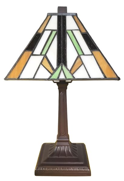 Stolní Tiffany lampa Avice - 20*20*34 cm - Clayre & Eef