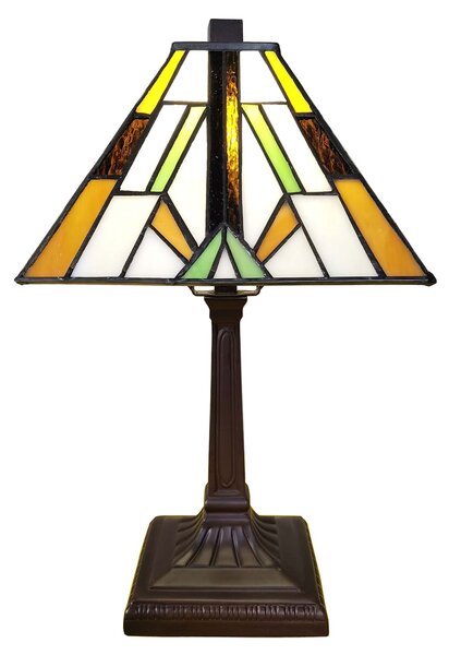 Stolní Tiffany lampa Avice - 20*20*34 cm - Clayre & Eef