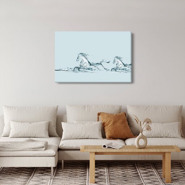 Obraz - Kone z kvapiek vody (90x60 cm)