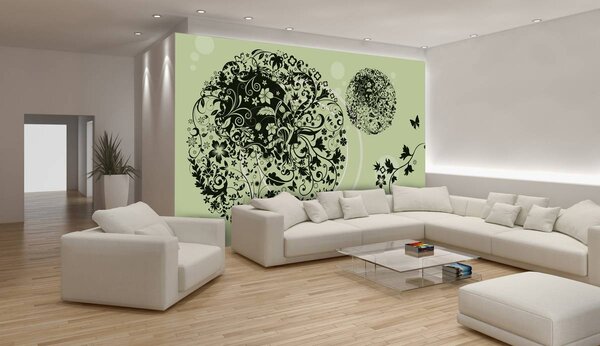 Fototapeta - Kvetinové umenie - abstraktné (152,5x104 cm)