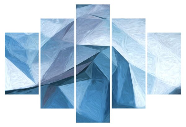 Obraz abstrakcie (150x105 cm)