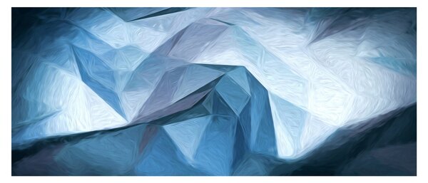 Obraz abstrakcie (120x50 cm)
