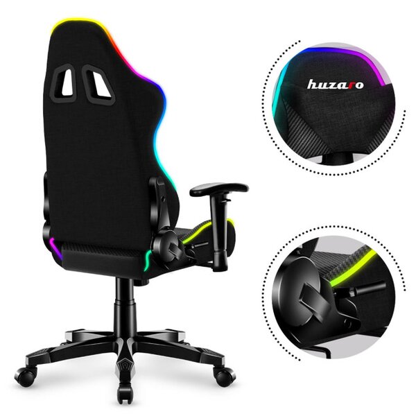 Detská herná stolička Ranger - 6.0 RGB mesh