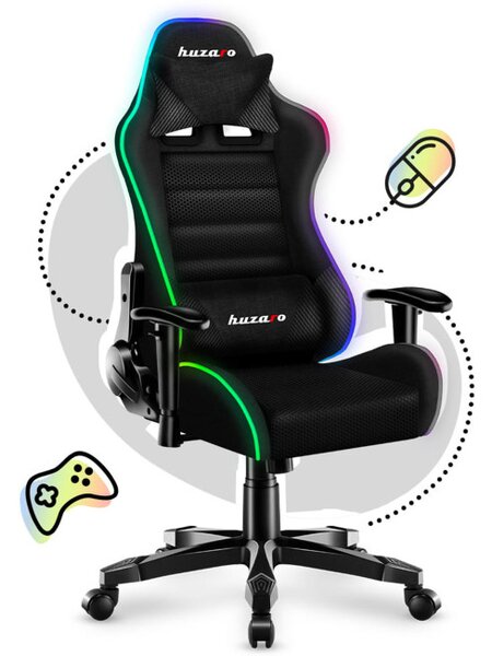 Detská herná stolička Ranger - 6.0 RGB mesh