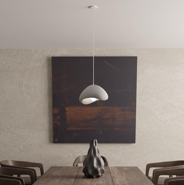 Brilagi - Závesný luster na lanku WABI SABI 1xE27/40W/230V, priemer 33 cm, sivá