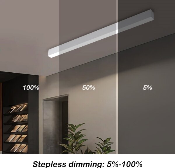 Brilagi - stmievateľné LED stropné svietidlo SLEEKLINE LED/40W/230V Wi-Fi Tuya biela + diaľkové ovládanie