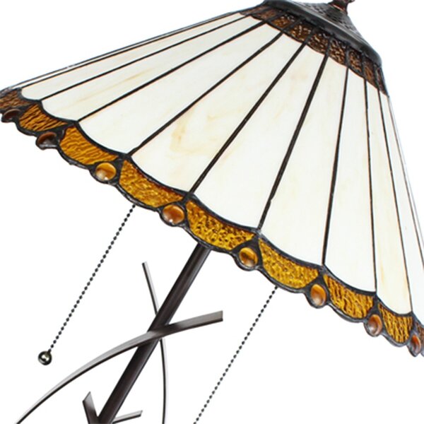 Stolná lampa Tiffany Elegant - 41x69 cm E27/max 2x60W - Clayre & Eef