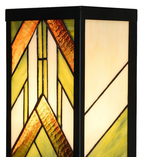 Nástenná lampa tiffany Yves - 14*16*40 cm E27/ma* 1*100W - Clayre & Eef