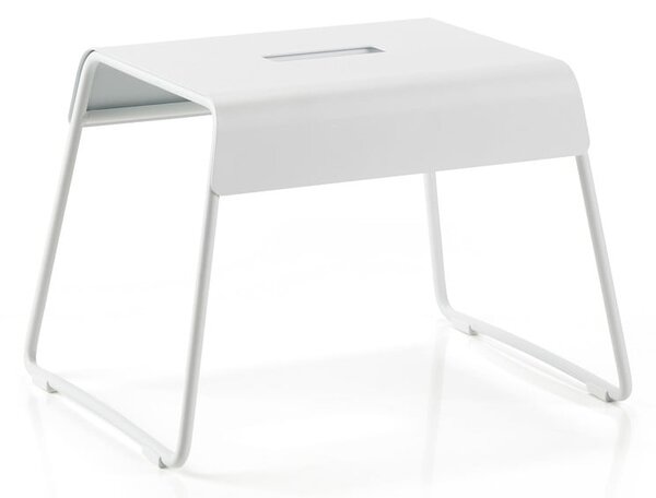 Biela stolička A-Stool – Zone