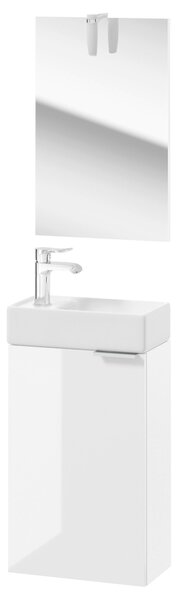 HOSŤOVSKÁ KÚPEĽŇA, biela, 40/60/20 cm MID.YOU - Kúpeľňové skrinky, Online Only