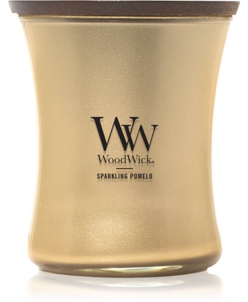 Woodwick Precious Metals Sparkling Pomelo vonná sviečka 275 g