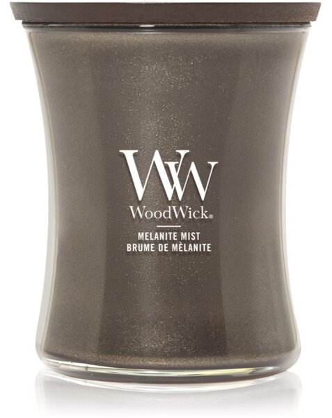 Woodwick Precious Metals Melanite Mist vonná sviečka 275 g