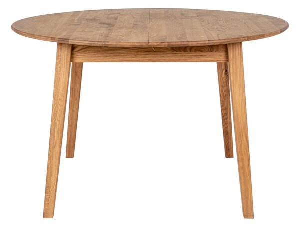Okrúhly rozkladací jedálenský stôl z dubového dreva ø 118 cm Metz – House Nordic