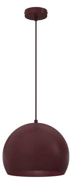 Luster na lanku SOOL 1xE27/15W/230V pr. 27 cm bordový