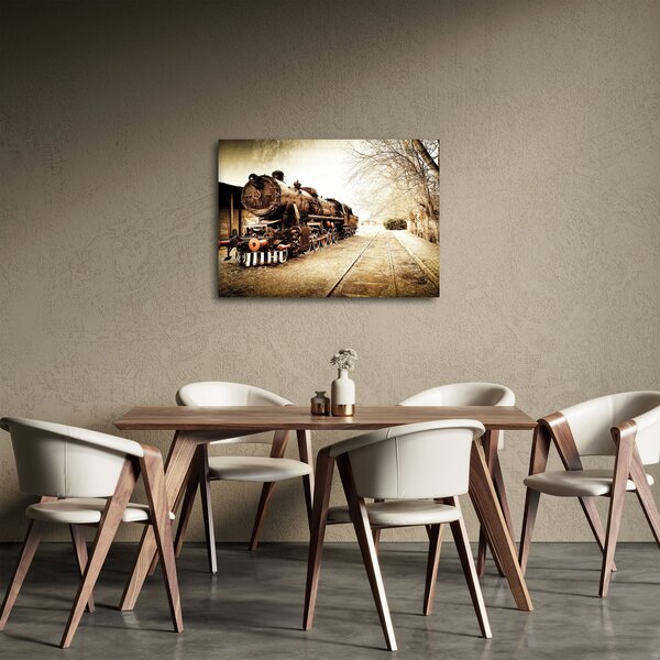 Obraz - Historická lokomotíva (70x50 cm)