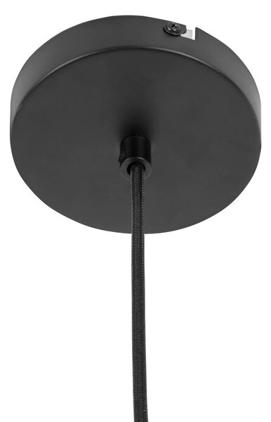Závesné svietidlo v zlatej farbe s tienidlom z papierového výpletu ø 60 cm Sombra – Leitmotiv