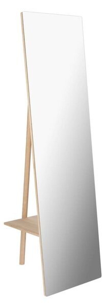 Stojacie zrkadlo s dreveným rámom 45x160 cm Keisy – Kave Home