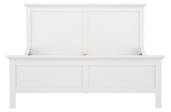 Biela dvojlôžková posteľ 160x200 cm Paris – Tvilum