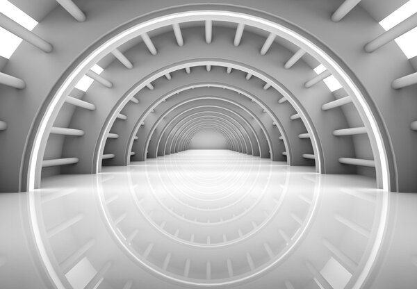 Fototapeta - 3D priechod (147x102 cm)