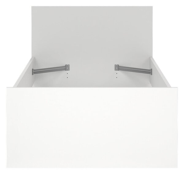 Biela jednolôžková posteľ 90x190 cm Naia – Tvilum