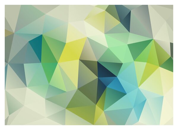 Obraz geometrické abstrakcie (70x50 cm)