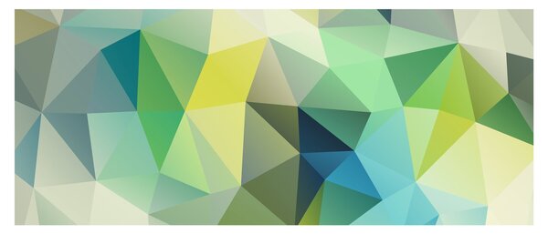 Obraz geometrické abstrakcie (120x50 cm)
