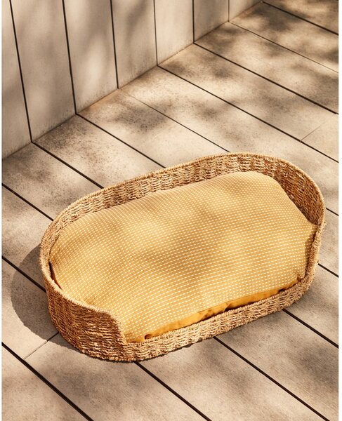 Pelech pre domáceho maznáčika z morskej riasy v prírodnej farbe 45x80 cm Fliicker – Kave Home