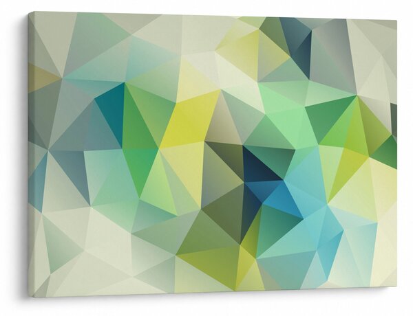 Obraz geometrické abstrakcie (70x50 cm)
