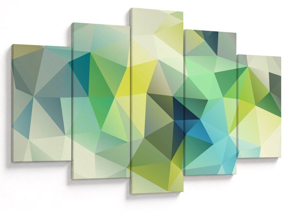 Obraz geometrické abstrakcie (150x105 cm)