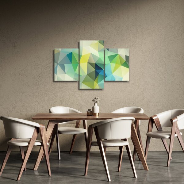 Obraz geometrické abstrakcie (90x60 cm)