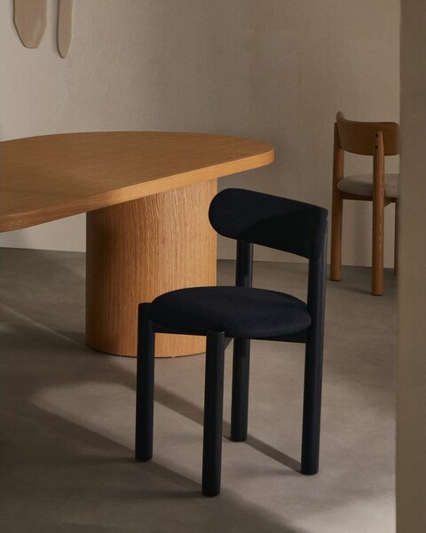 Jedálenský stôl v dekore duba v prírodnej farbe 100x200 cm Litto – Kave Home