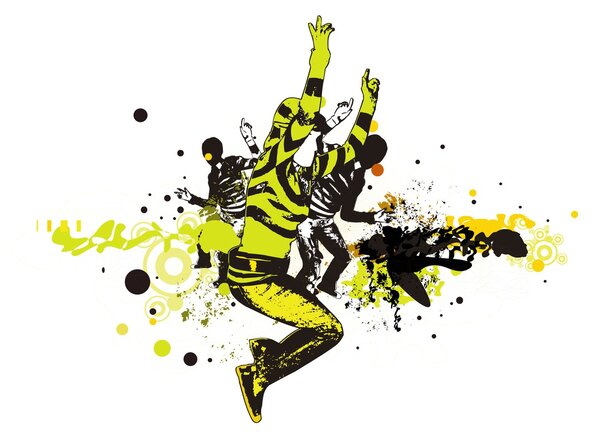 Fototapeta - Street dance (147x102 cm)