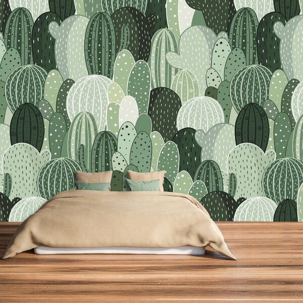 Fototapeta - Kaktusový raj (147x102 cm)