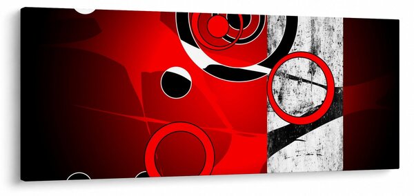 Obraz abstrakcie (120x50 cm)