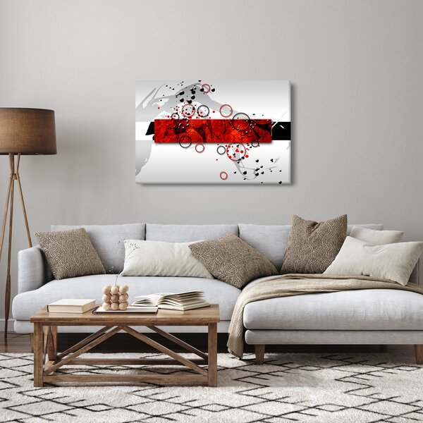 Obraz abstrakcie (90x60 cm)