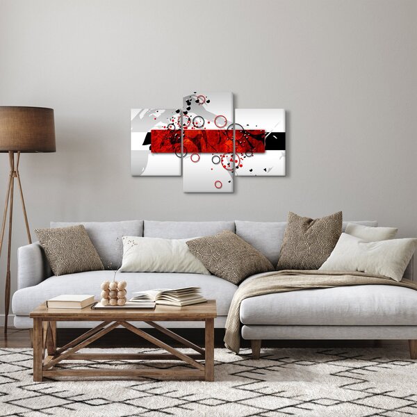 Obraz abstrakcie (90x60 cm)