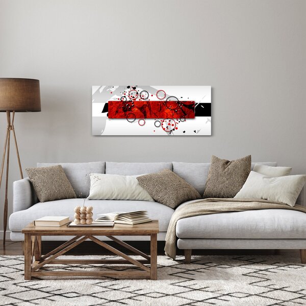 Obraz abstrakcie (120x50 cm)