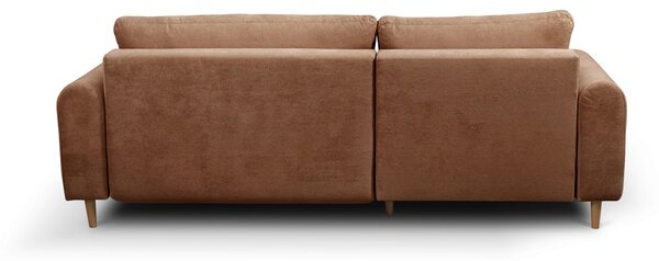 ROHOVÁ SEDAČKA, textil, medená MID.YOU - Sedačky, Online Only