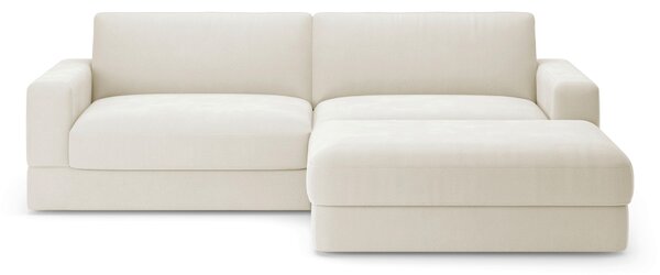 ROHOVÁ SEDAČKA, textil, slonovinová Sit & More - Sedačky, Online Only
