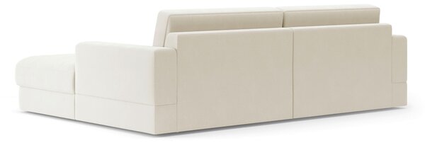 ROHOVÁ SEDAČKA, textil, slonovinová Sit & More - Sedačky, Online Only