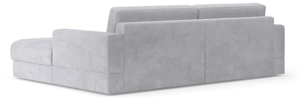 ROHOVÁ SEDAČKA, textil, strieborná Sit & More - Sedačky, Online Only